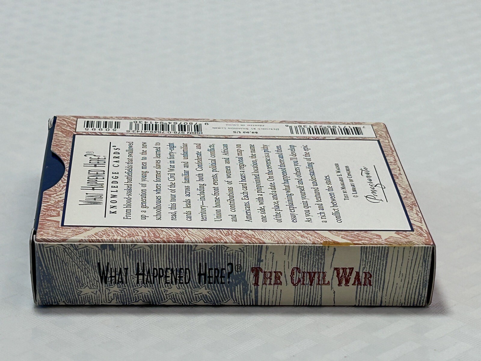 What Happened Here- The Civil War Knowledge Cards (48 Card Deck) Margaret Wagner