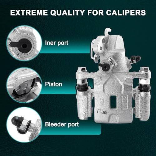 AULINK 583112CA20 Rear Right Disc Brake Caliper Assembly (2.0L 2.7L) with