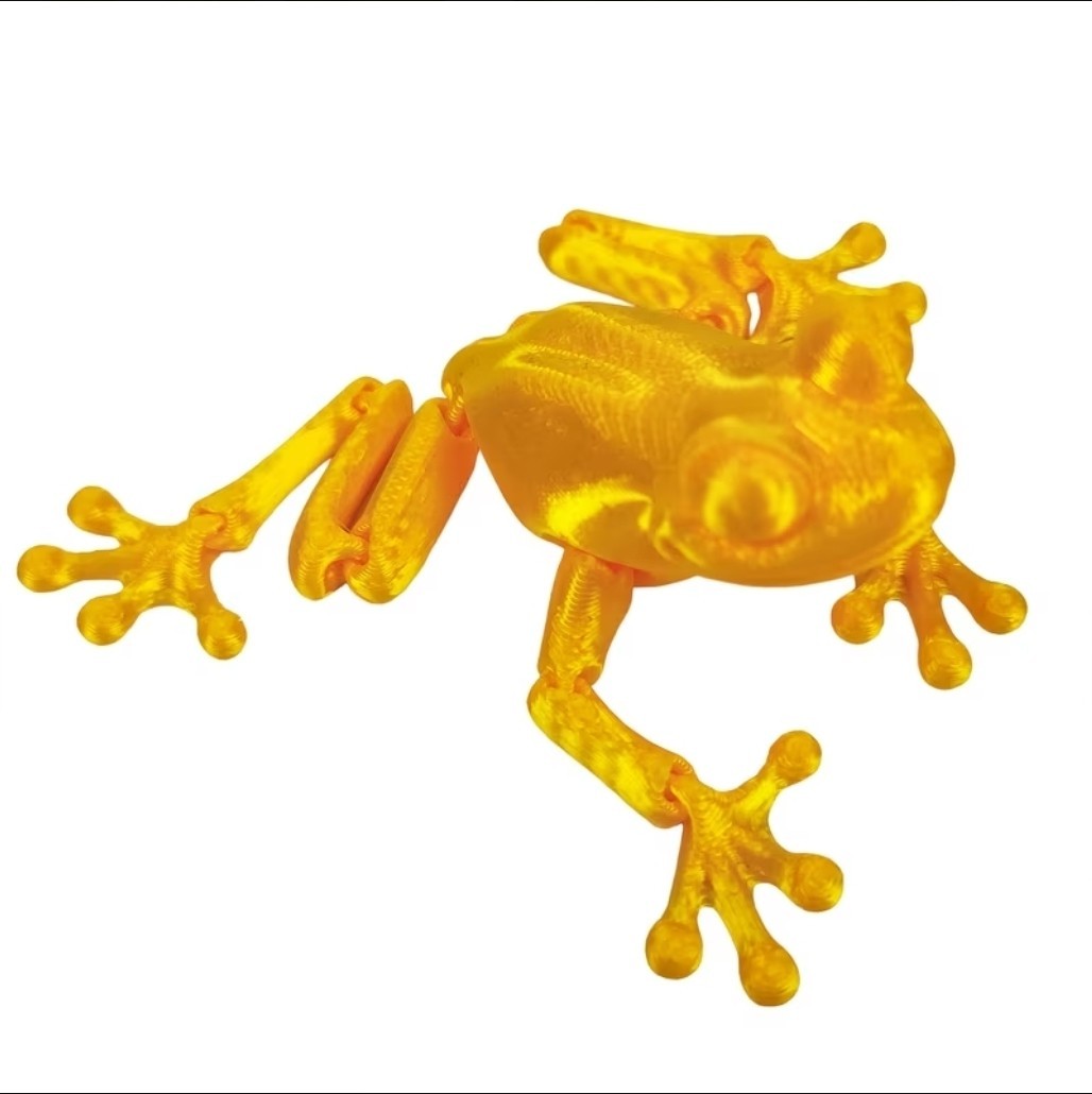 20pcs Set – 3D Printing Frog Statue Ornaments, Frog Decorations, Holiday Gifts,