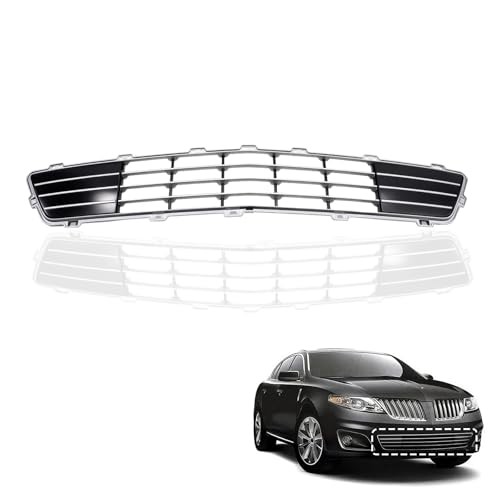 Front Bumper Lower Grill Compatible with Lincoln MKS 2009-2012 Grille Bumper