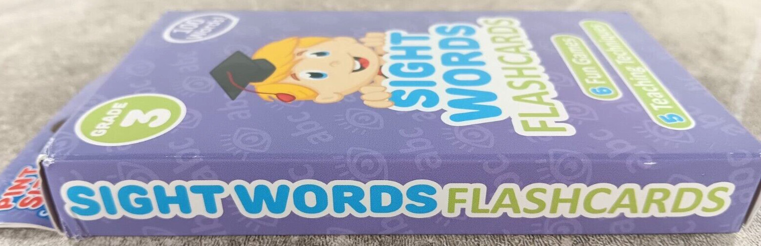 Sight Words Flashcards Grade 3 Pint Size 100 Words Fun Games Teaching Techniques