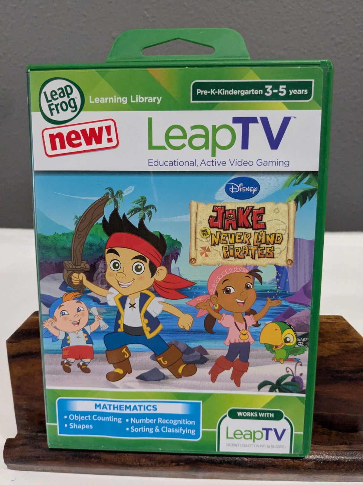 LeapFrog’s LeapTV Video Game Cartridge — DISNEY’S JAKE & THE NEVERLAND PIRATES