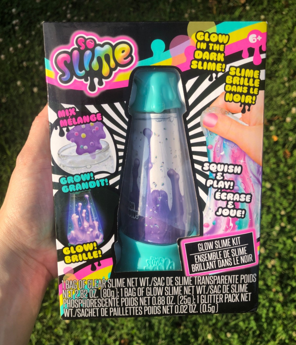 So Slime Glow Slime Kit W/ Lava Lamp Holder NIB