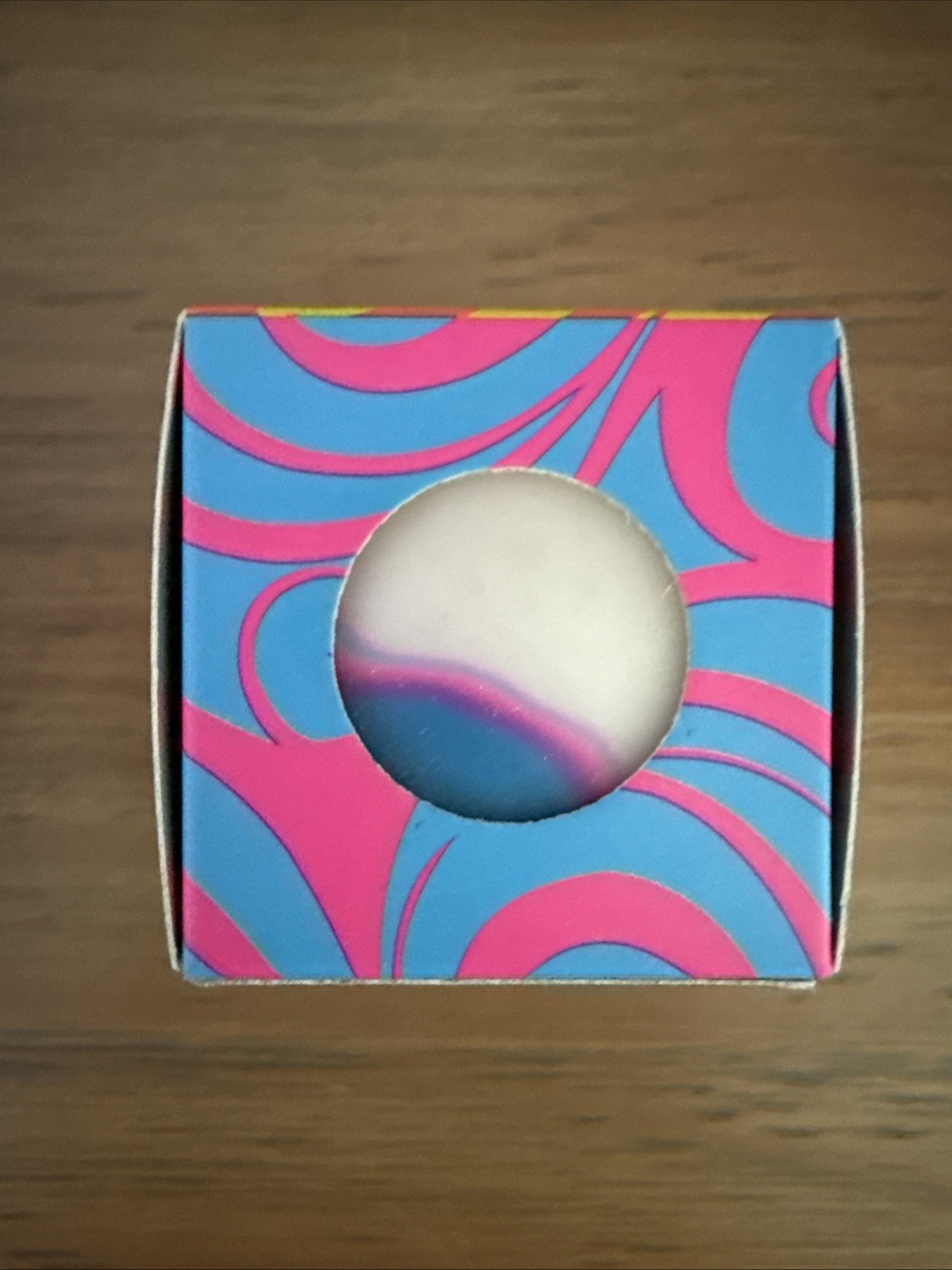NeeDoh Hot Shots Teenie Ripple Swirl Groovy Glob Color Change Blue Nice Cube Lot