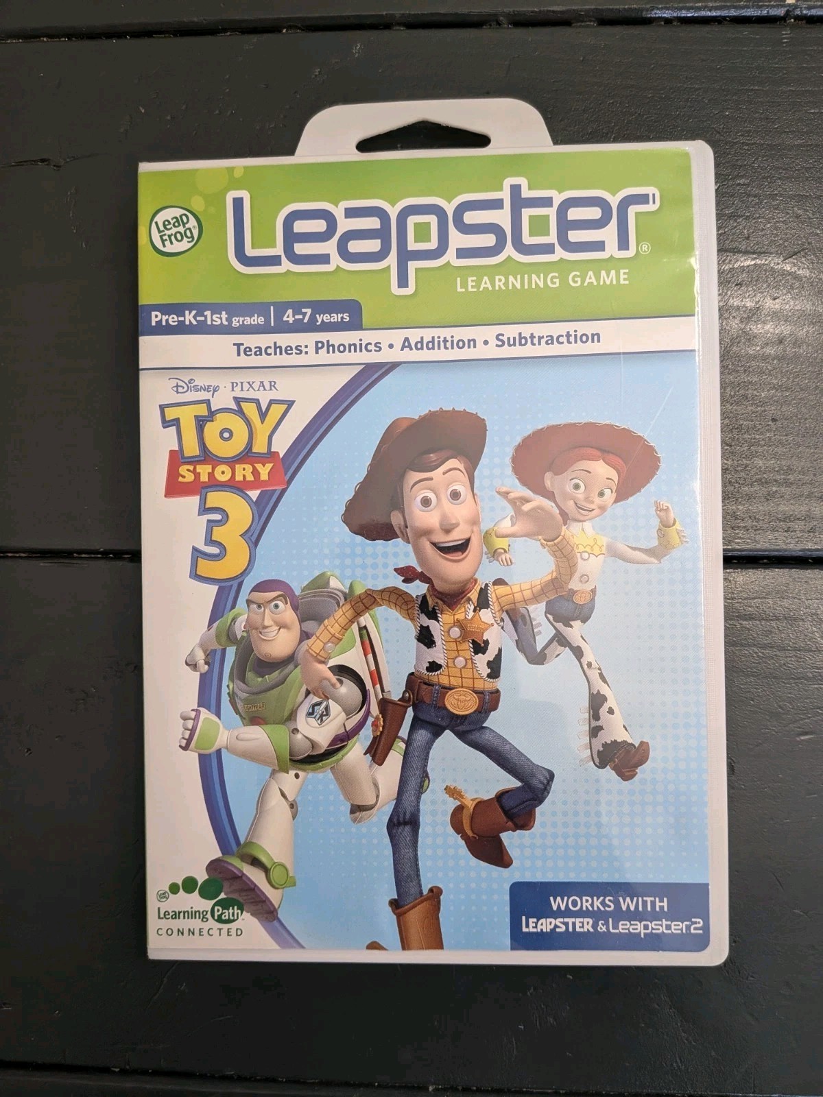 LeapFrog Leapster Leapster2 Toy Story 3 Learning Game (2010) Phonics Addition