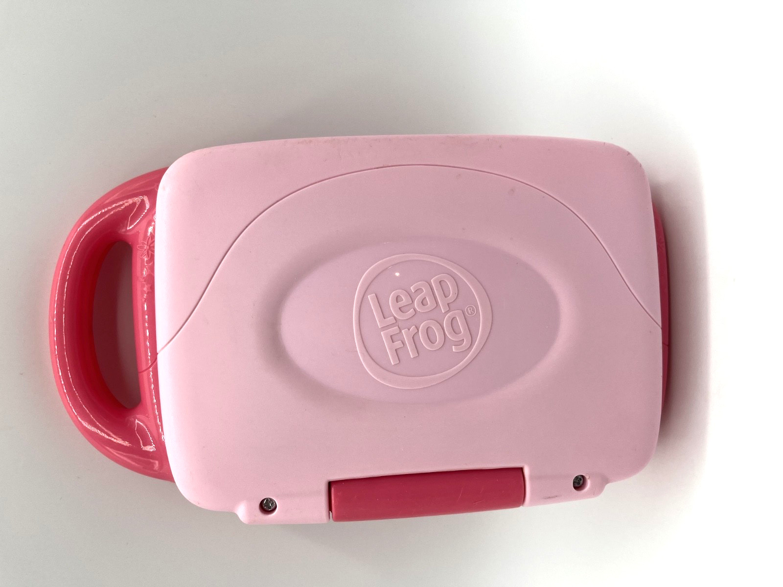 LeapFrog 2 In 1 My Own Leaptop Touch Laptop Tablet Computer Pink WORKS!