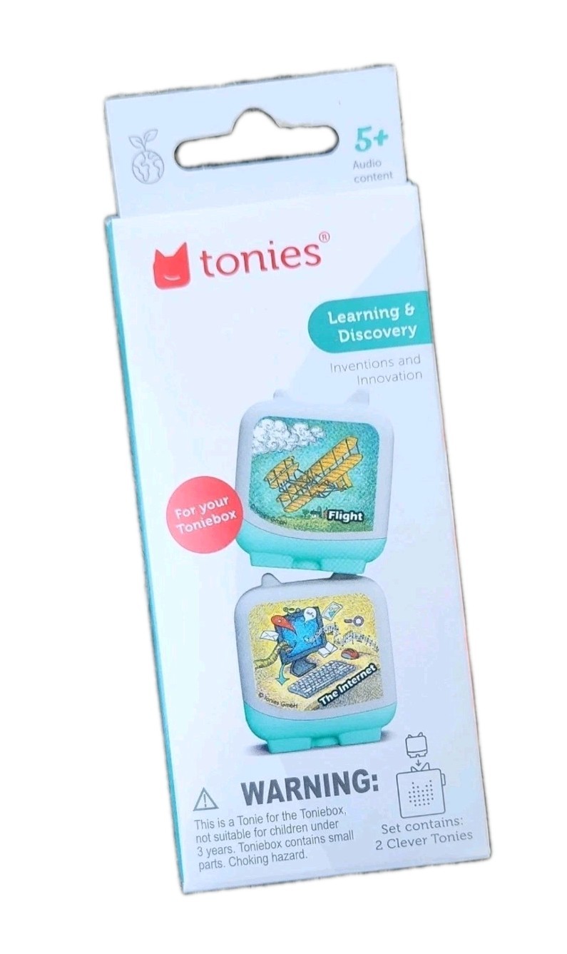 Tonies Learning & Discovery – Flight and Internet Audio 2 pack *Free Shipping*
