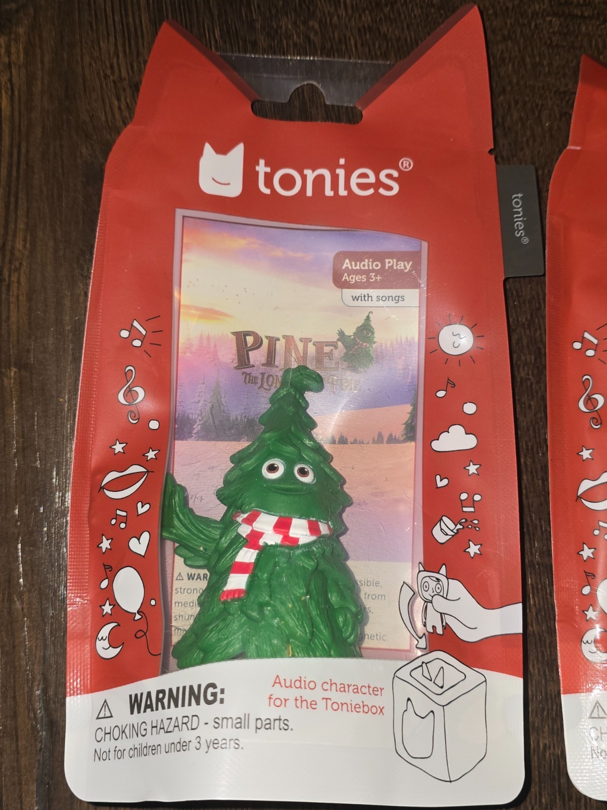 2 Tonies Piney The Lonesome Pine Christmas Tales Tonie Figurines New *