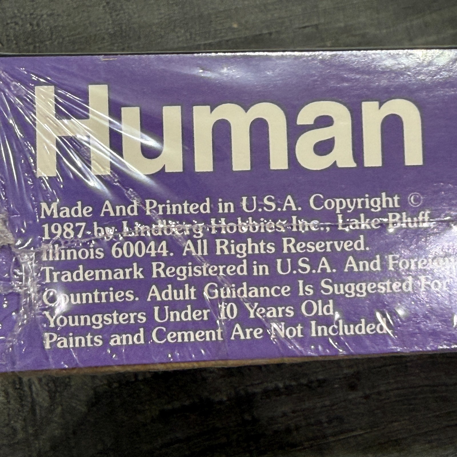 New 1987 Lindberg Human Science – Human Eye Unassembled Plastic Kit – NEW/SEALED