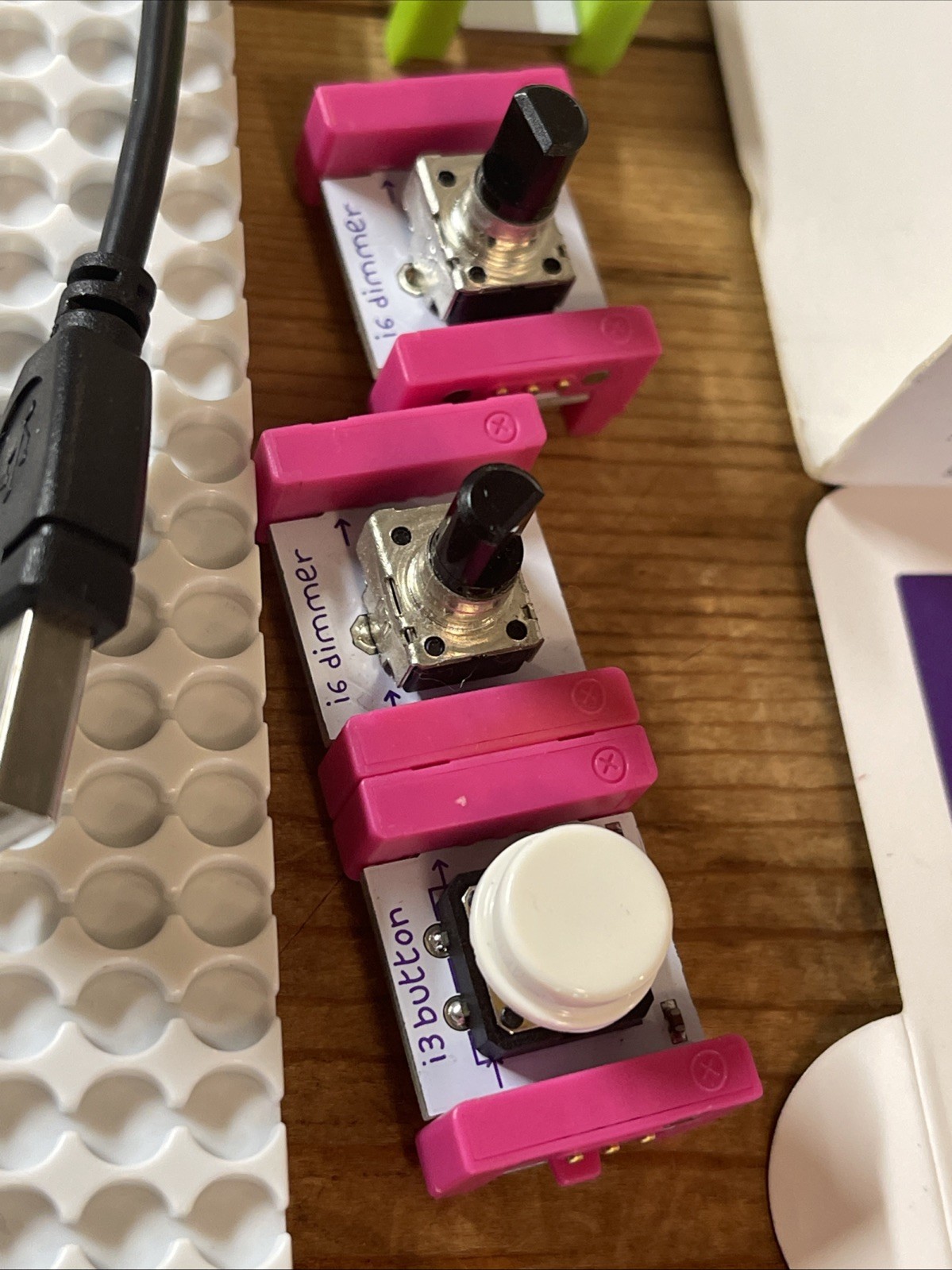 littleBits Arduino Coding Kit – STEM Learning Kit – Used W/ Extras