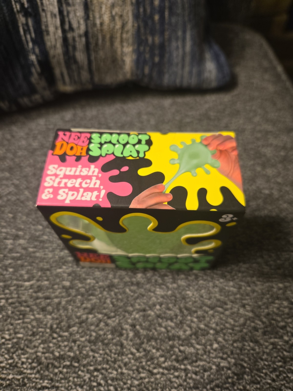 Schylling NeeDoh SPLOOT SPLAT Nee Doh SplootSplat Squishy Green Factory Sealed