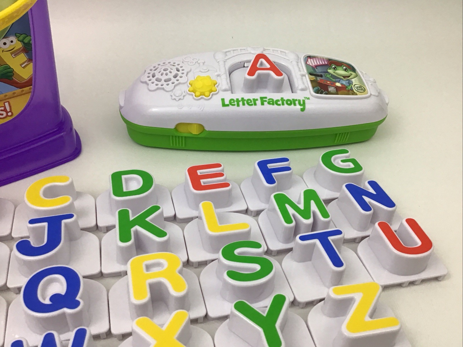 Leap Frog Letter Factory Alphabet Phonics Numbers Learning Toy COMPLETE Tested