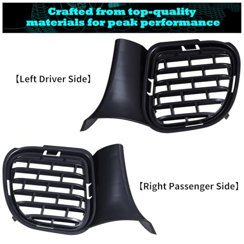 WildWell Front Bumper Lower Grill For Dodge Challenger 2015-2023 Air Intake