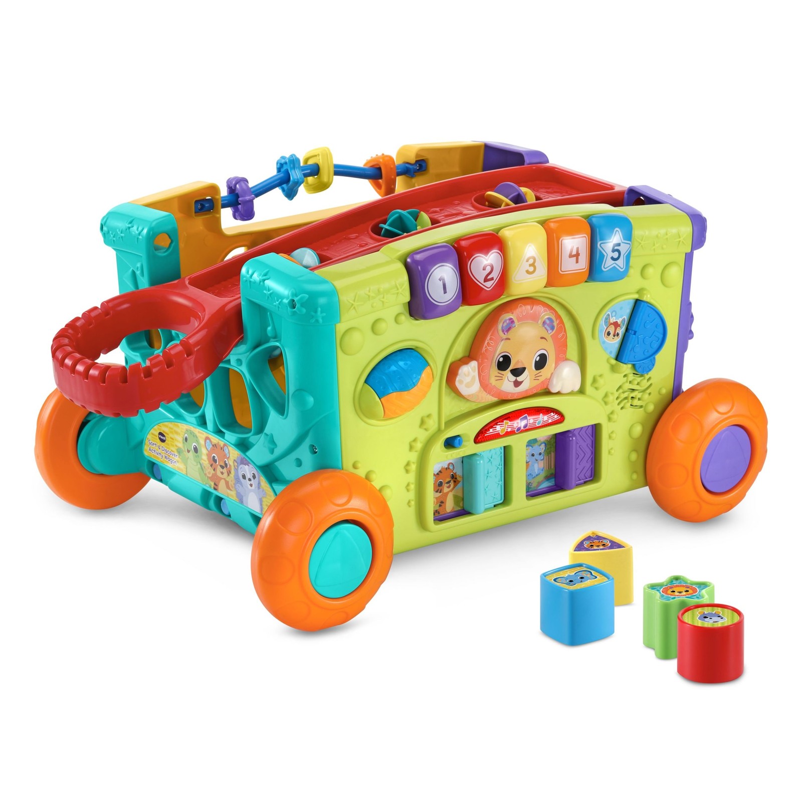 Vtech® Sort & Discover Activity Wagon for Toddlers, English Version