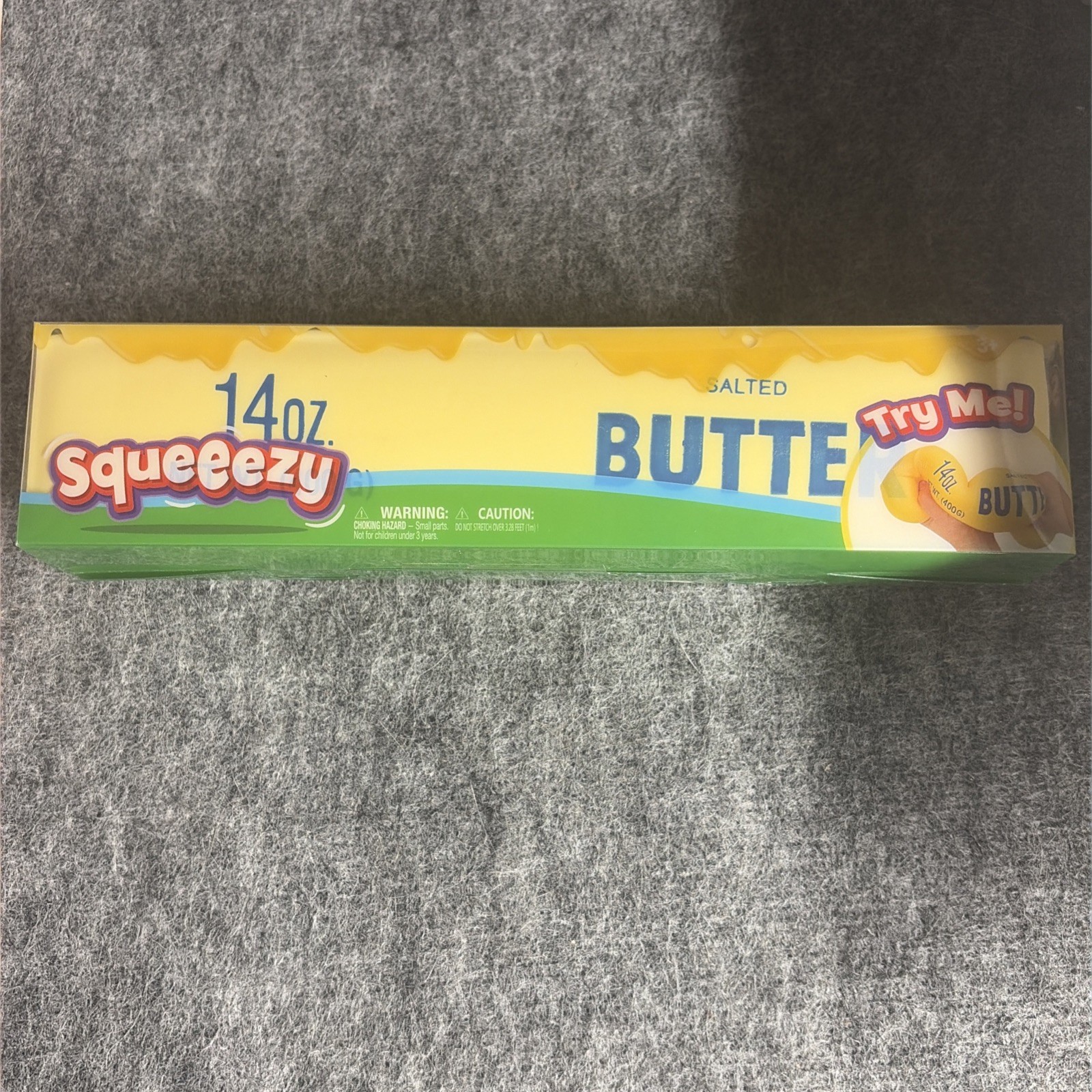 Giant 14 Oz Butter Sunny Days Squishy Squeeze Toy Fidget Stress Relief