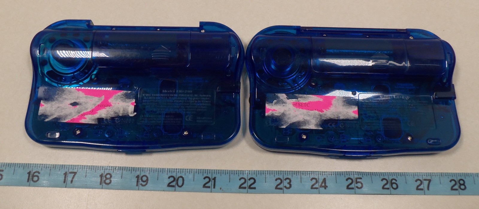 Lot of 2 Franklin Speaking Homework Wiz KID-240 Handheld Computer Homework Help