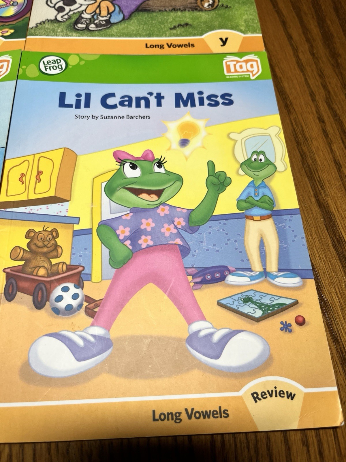 Leap Frog Tag Junior Book Long Vowels Set Of 4