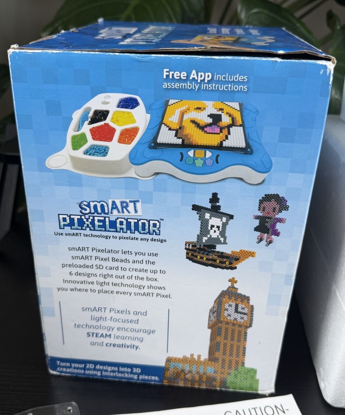 smART Pixelator Learning & Development Toy Game in Box w SD Card Tested & Works