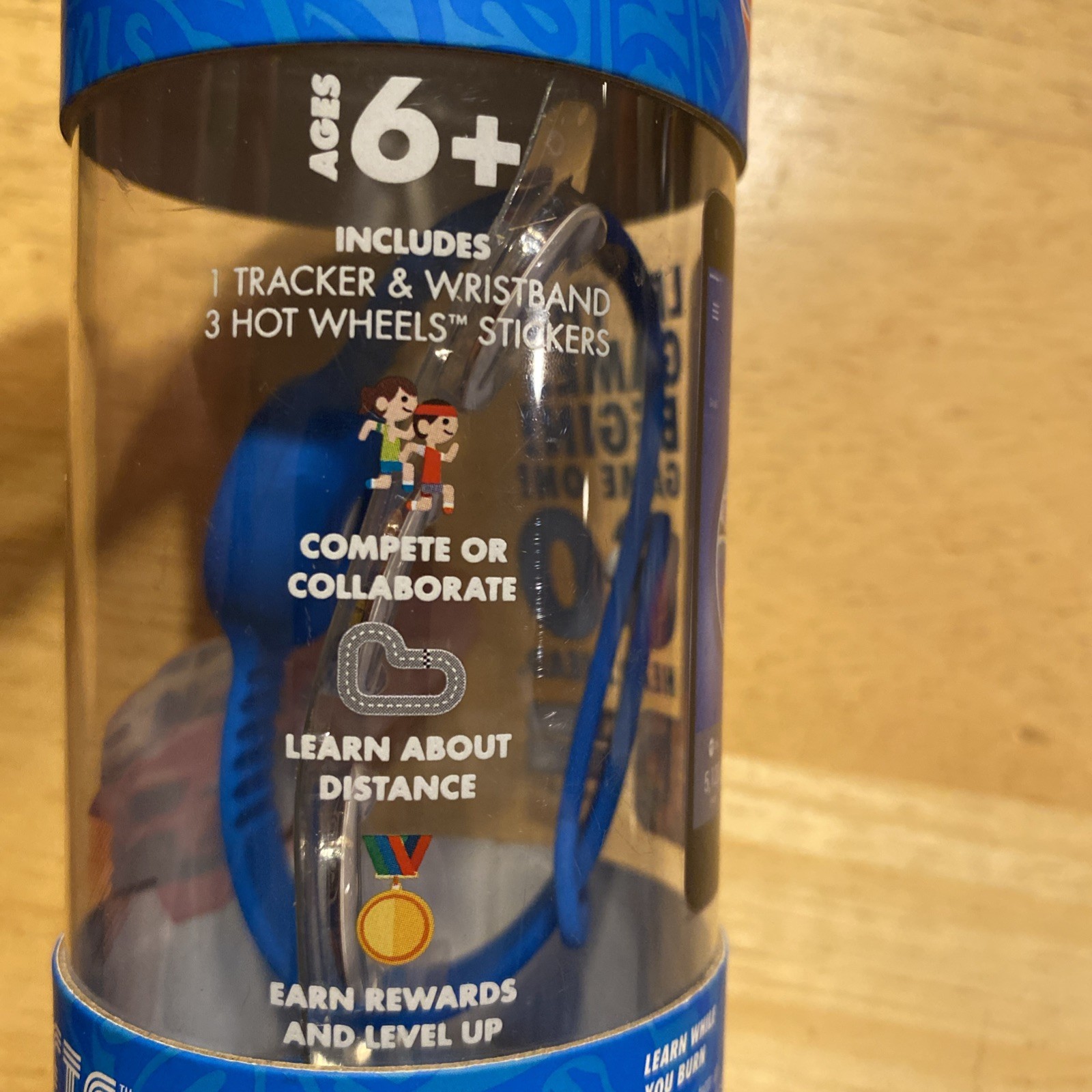 Nabi Hot Wheels Edition Compete Competitive Band for Kids – Blue *NEW IN BOX