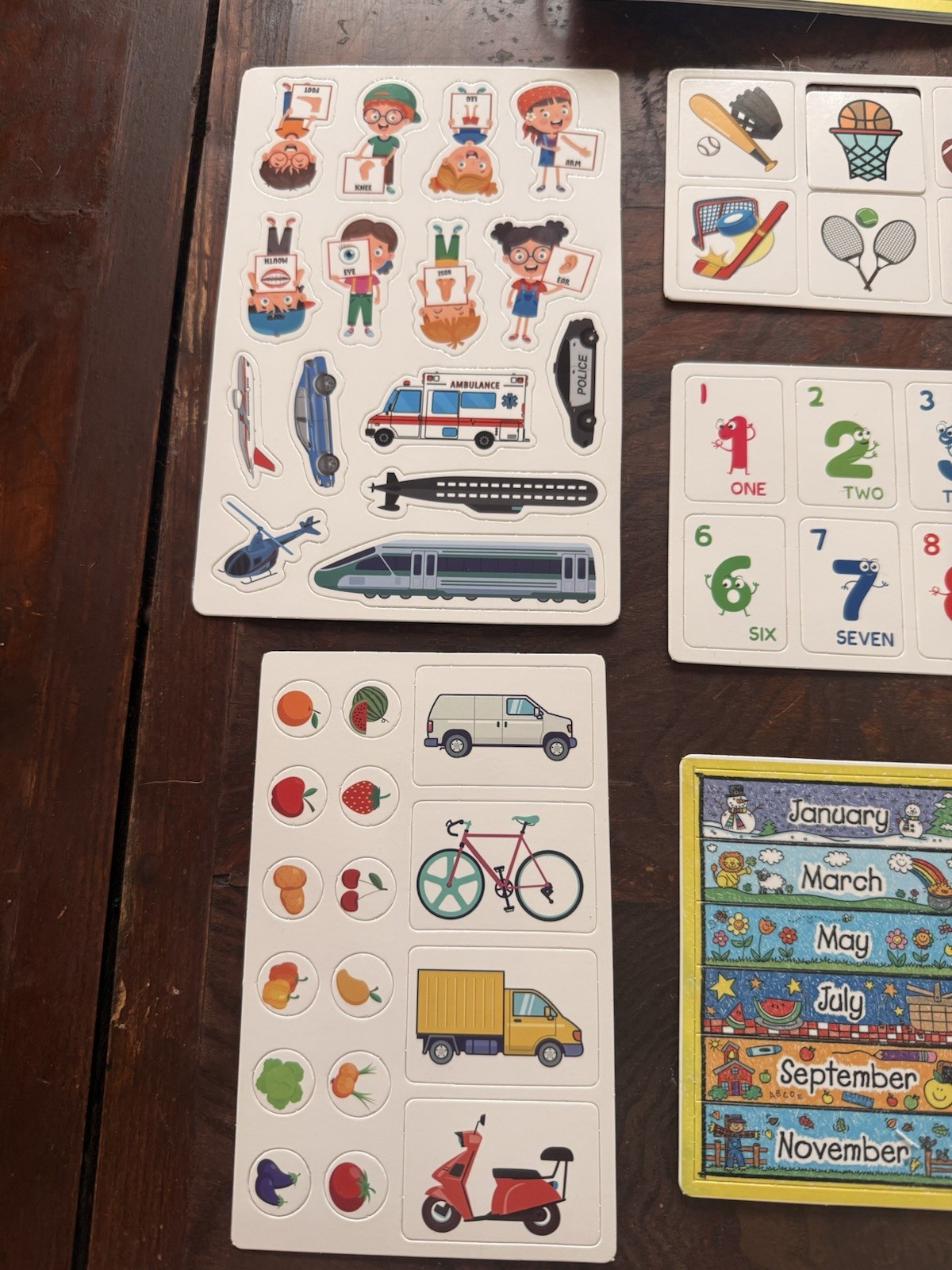 Montessori Preschool Learning Board Set