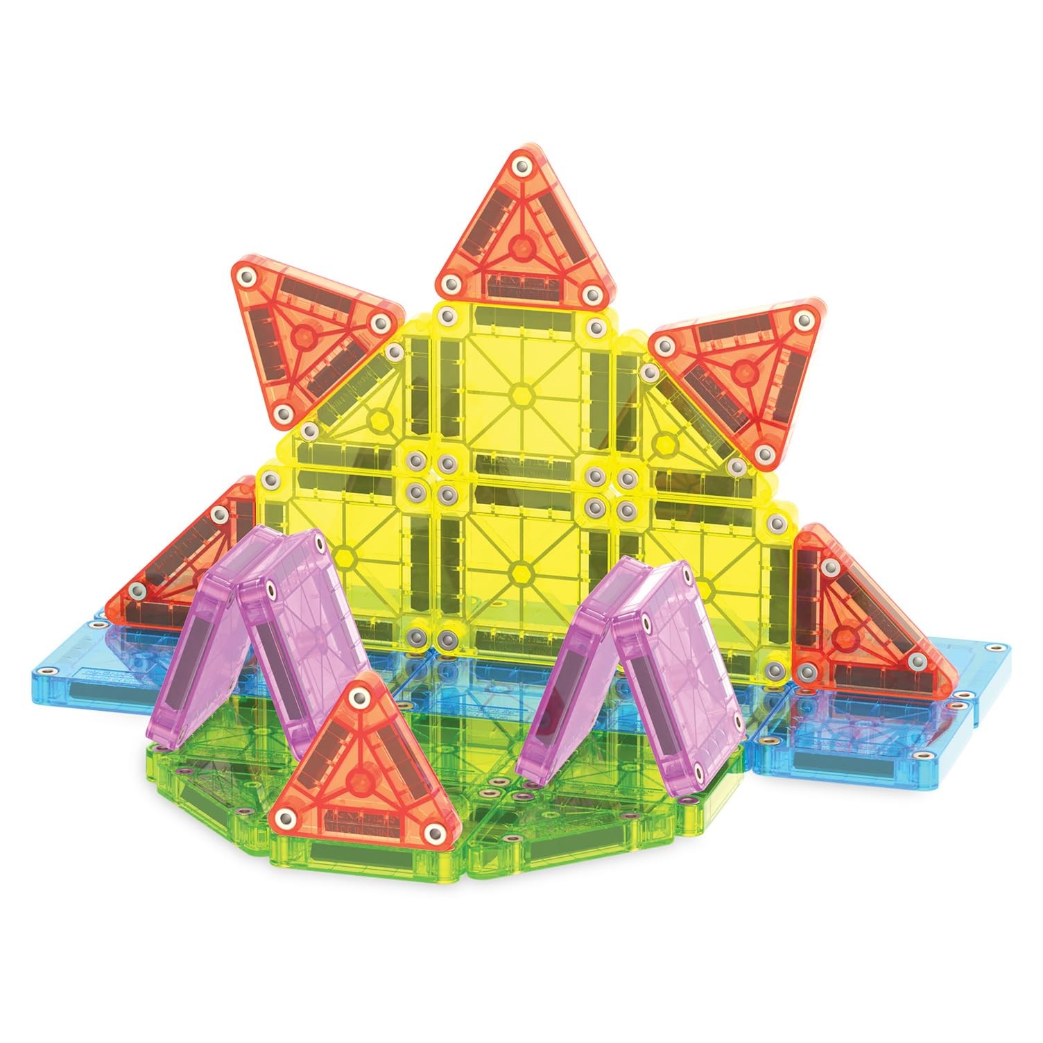MAGNA-TILES microMAGS Travel Set Deluxe Small, Red, Blue, Yellow, Green, Etc.