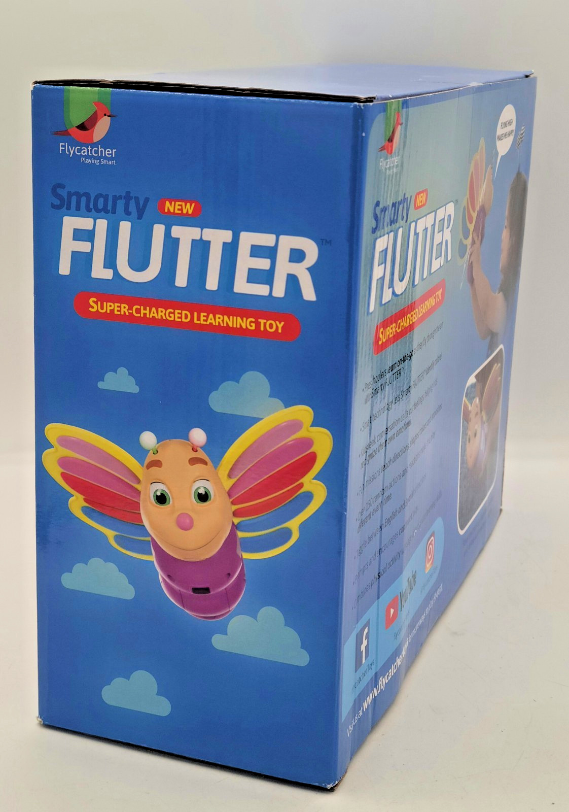 NEW Smarty Flutter Super Charged Interactive Learning Toy ENGLISH & SPANISH