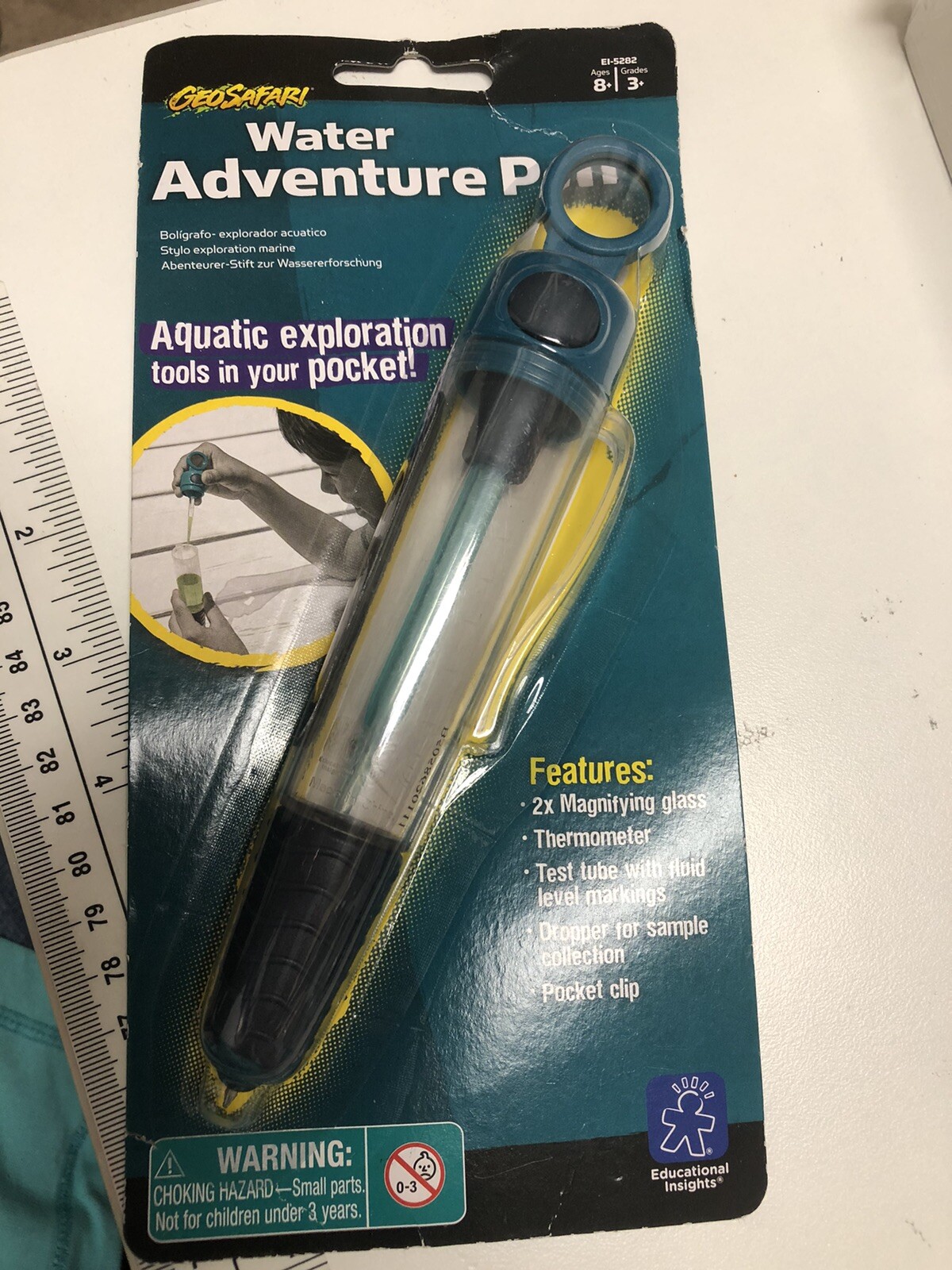 GEO SAFARI WATER ADVENTURE PEN NEW IN PACKAGE