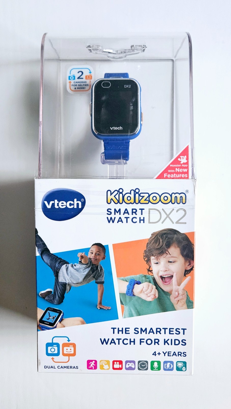 VTech 80-193800 Kidizoom Smartwatch DX2 Smart Watch – Blue