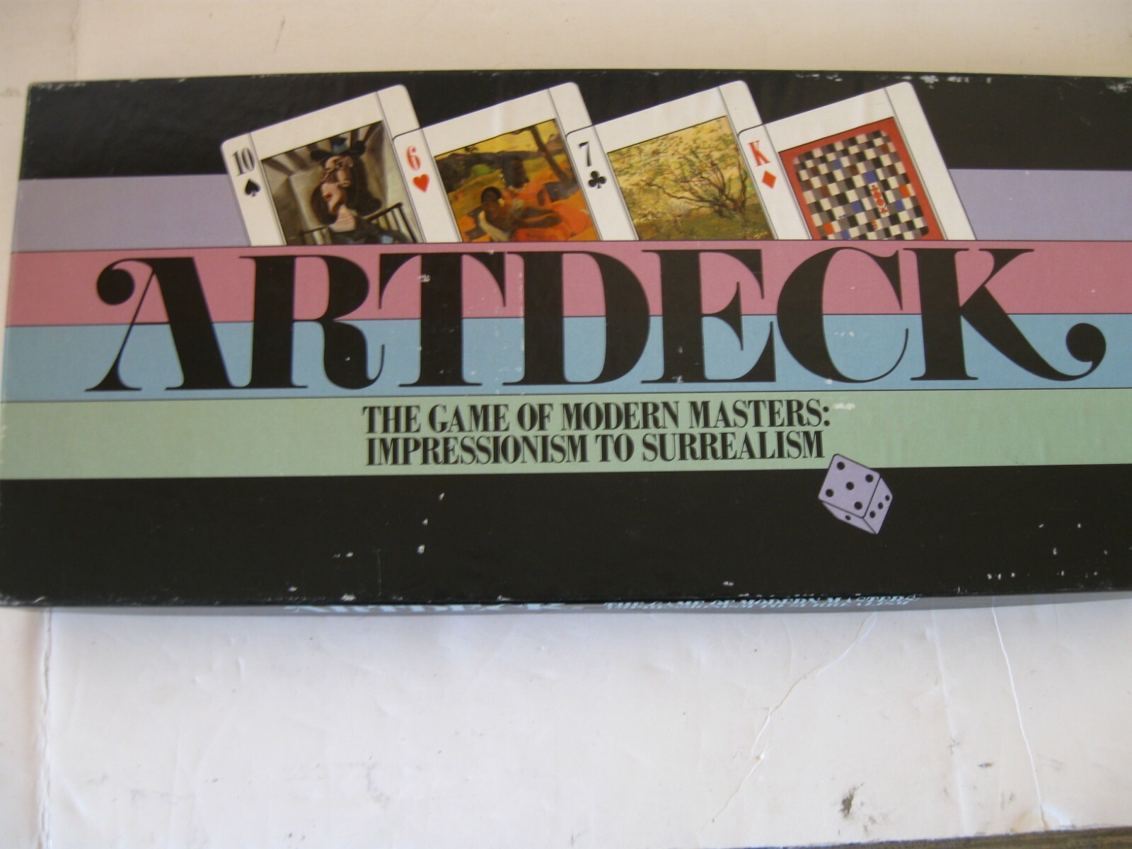 Artdeck The Game of Modern Masters: Impressionism to Surrealism Vintage 1984