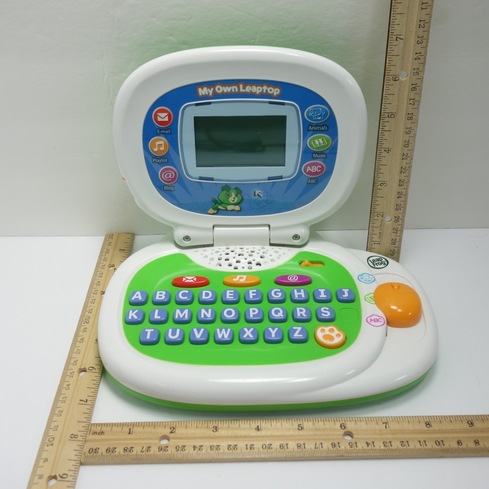 LeapFrog My Own Leaptop Interactive Electronic Learning Kids Toy Tested Works