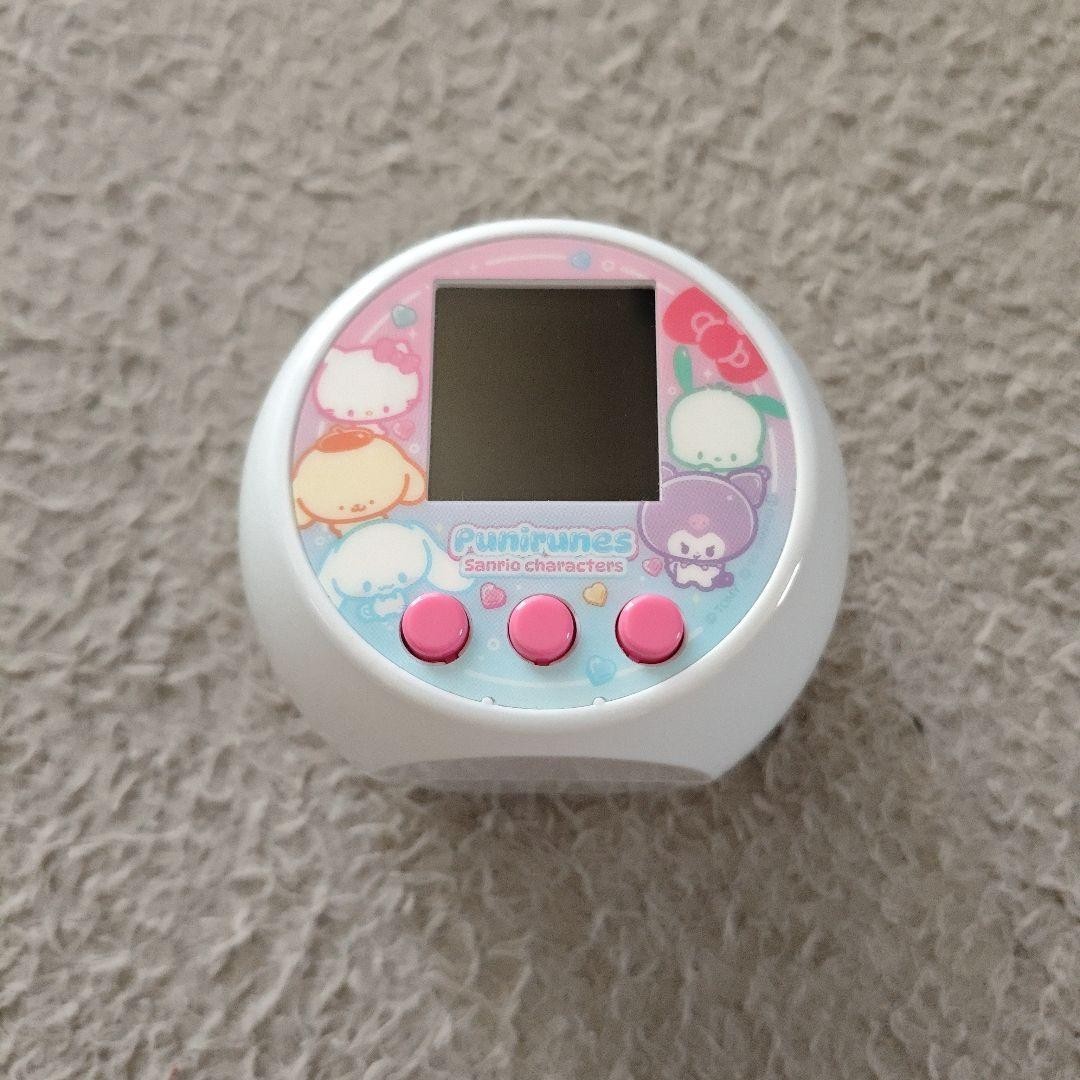 White Hole Finger PuniRunes Punistal Sanrio Characters Takara Tomy Touch Toy