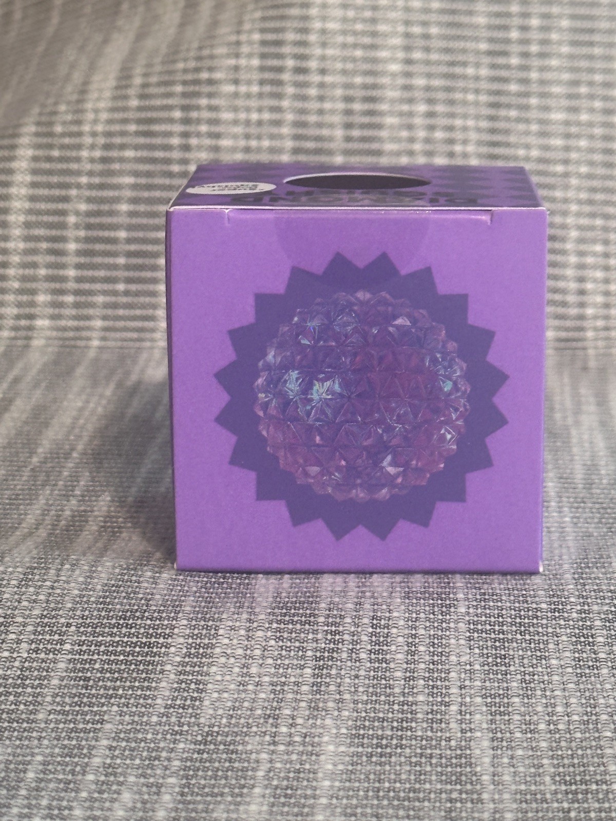 J’Adore Diamond Squishy Purple Glitter Sensory Squeeze Toy Super Duper New
