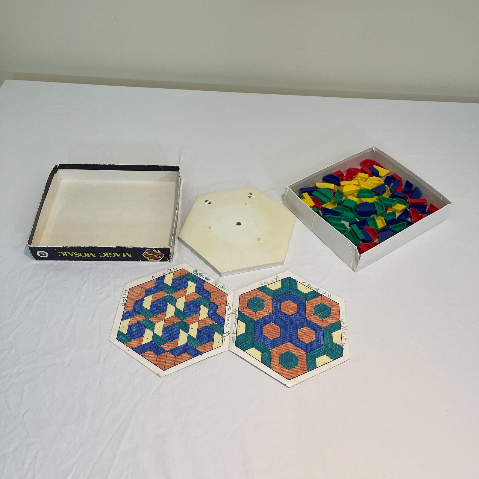Magic Mosaic Diset International Educational Puzzle Game Made In Space Color
