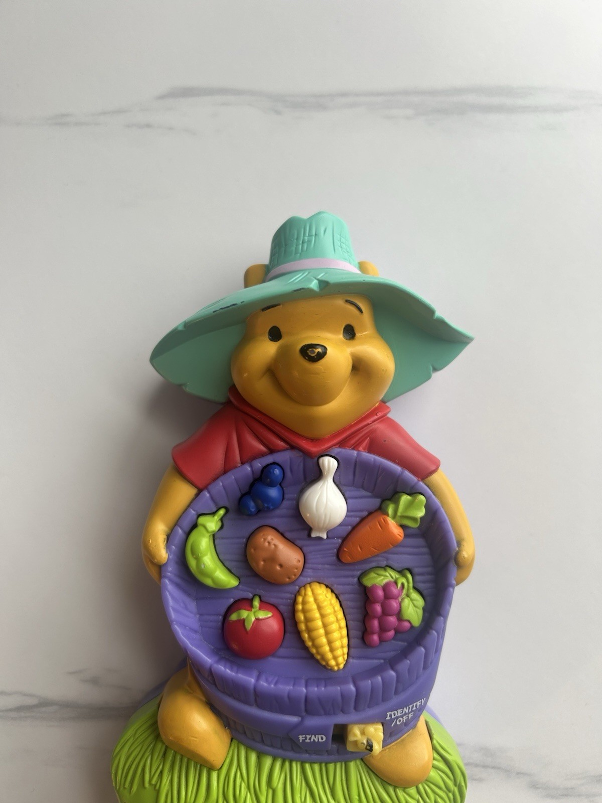 Vintage 1997 Farmer Pooh Smart Sticks Tiger Electronics Disney Learning Game