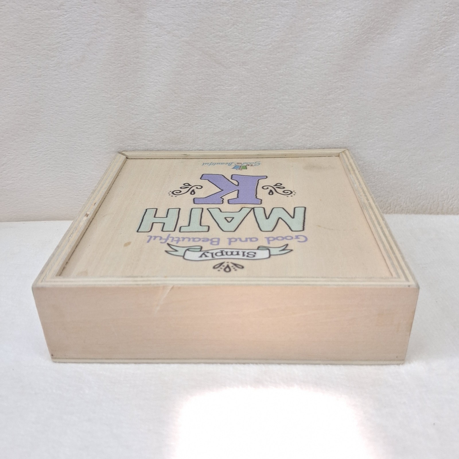 The Good and the Beautiful Math Kindergarten Wooden Box *INCOMPLETE*