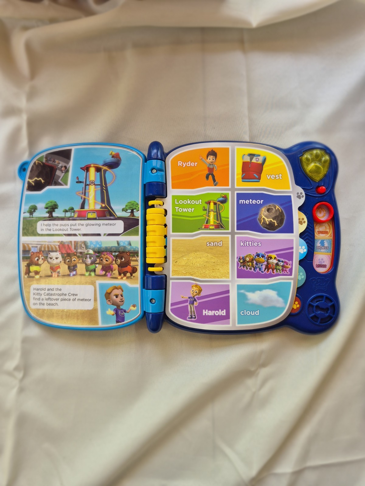 VTech Paw Patrol Mighty Pups Super Paws Touch & Teach Electronic Word Book Toy