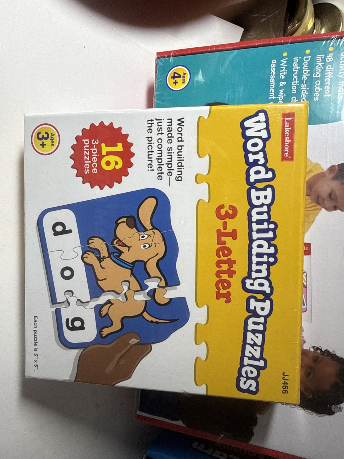Lakeshore Learning Games Lot Of 6, Ages 3 And Up