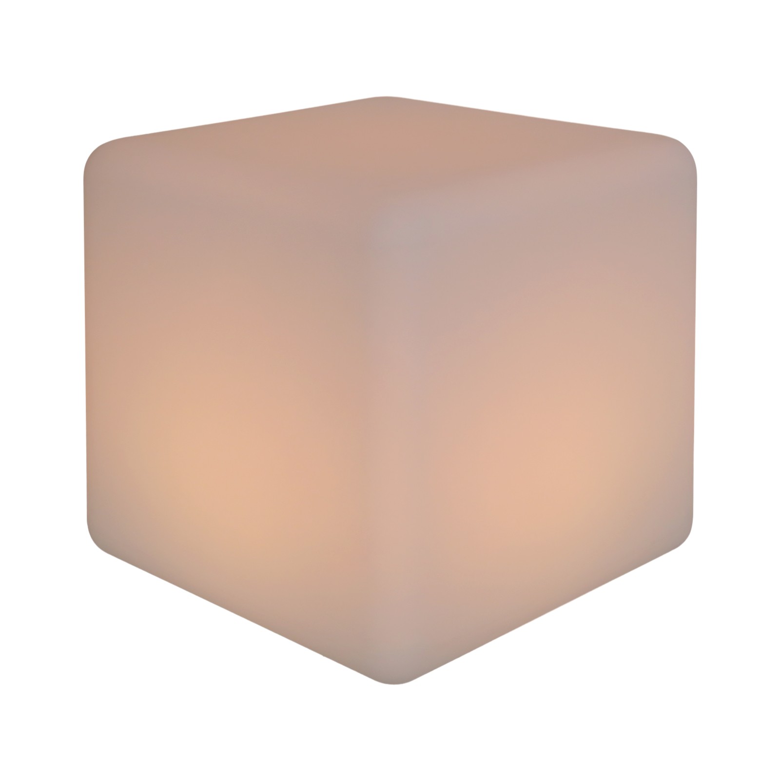 RGB Light Up Square Cube LED 12″ Party Decor Lighting Furniture With 15m Remote