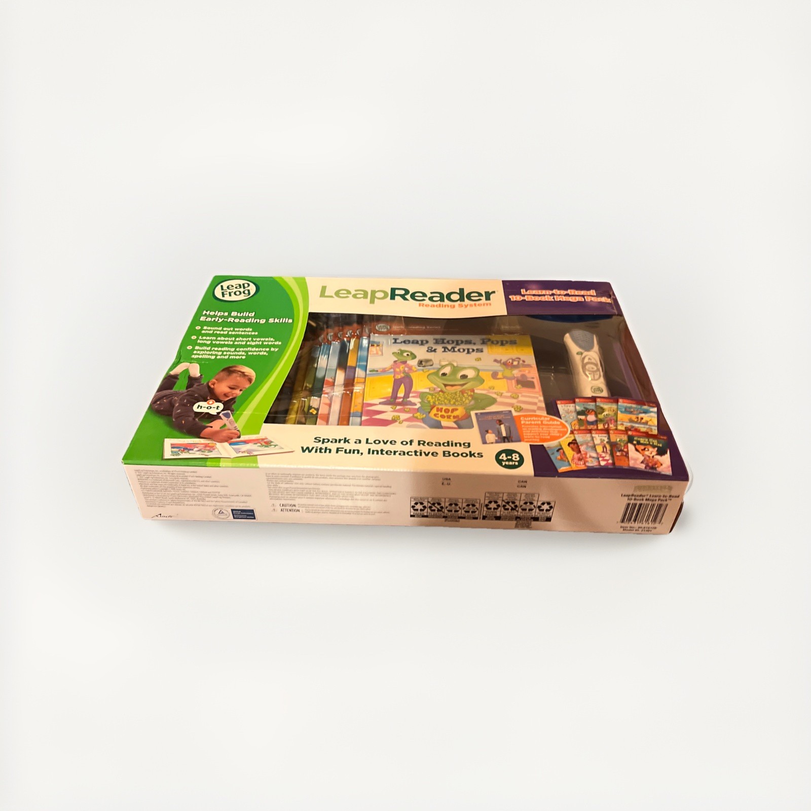 Leap Reader, 10 Book age 4 up NEW! Leap Frog Learn to Read Interactive Mega Pk