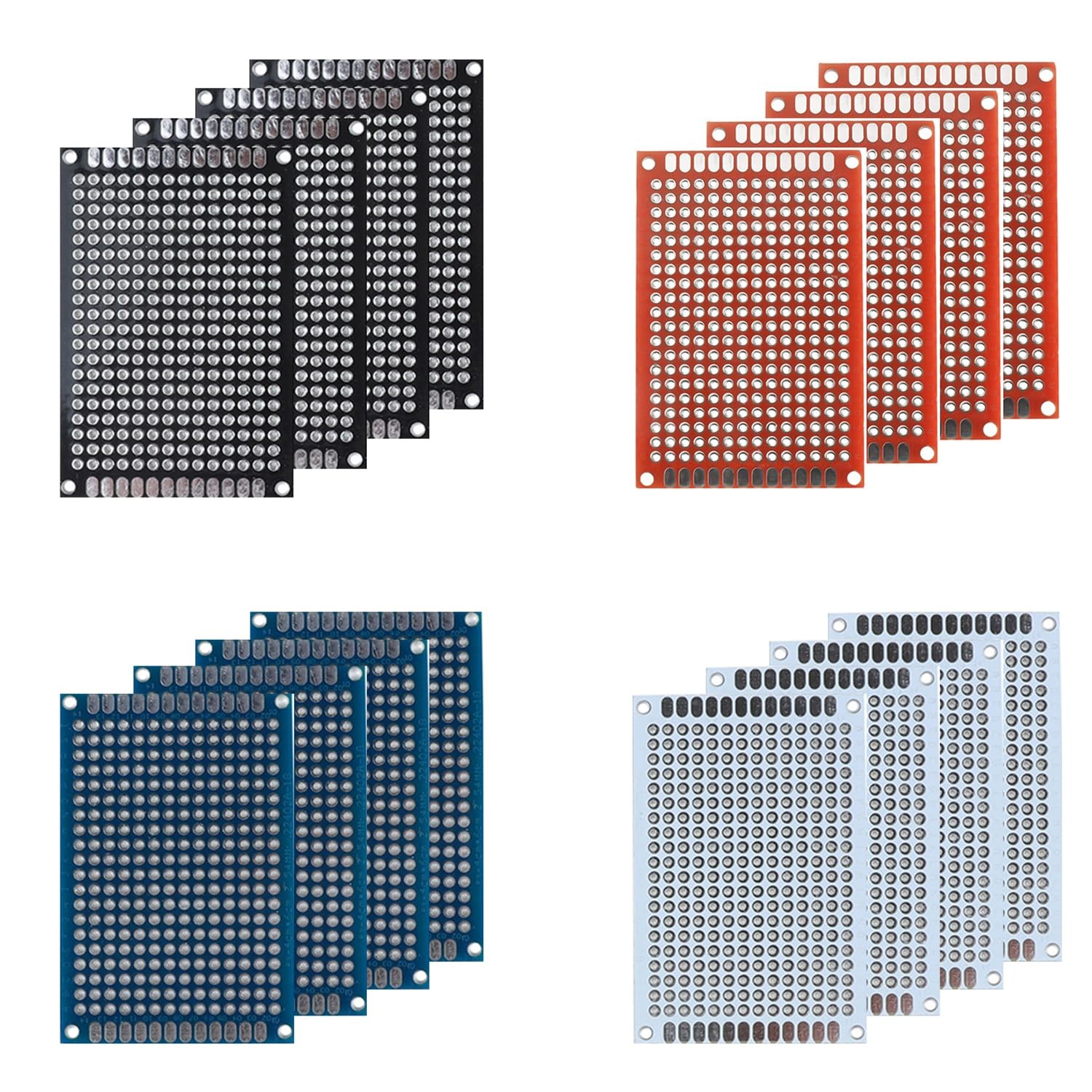 Enksagd 20 Pcs(4x6cm) Double Sided PCB Board Prototype Kit 20