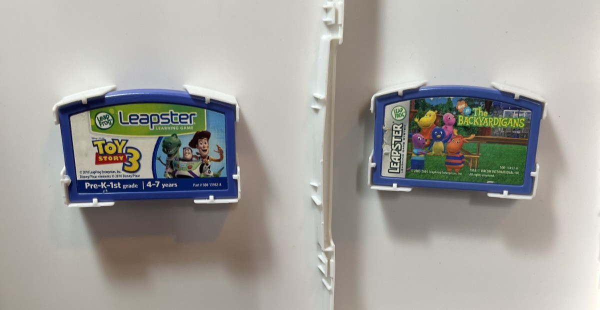 Leap Frog Leapster Learning Game Disney Pixar Toy Story 3 & Backyardigans