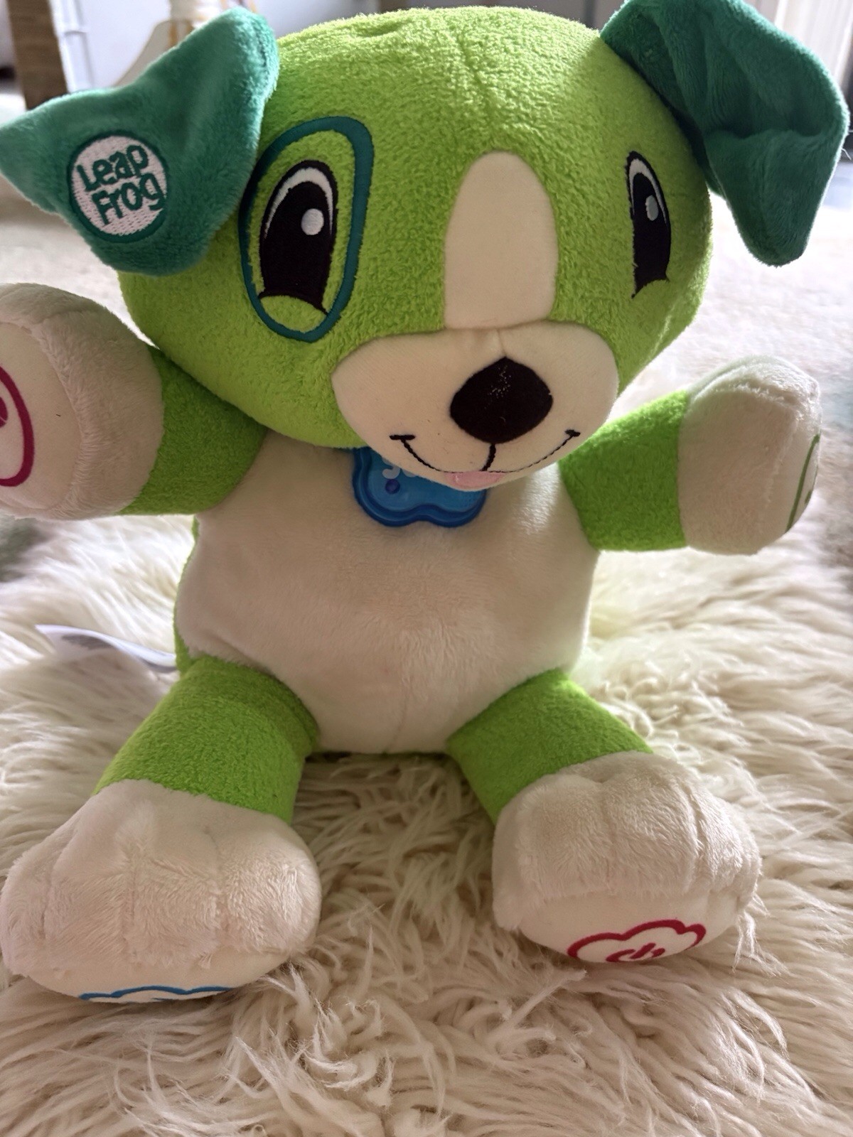 Leapfrog My Pal Scout Plush Puppy Learning Interactive Toy Music Phonics Baby