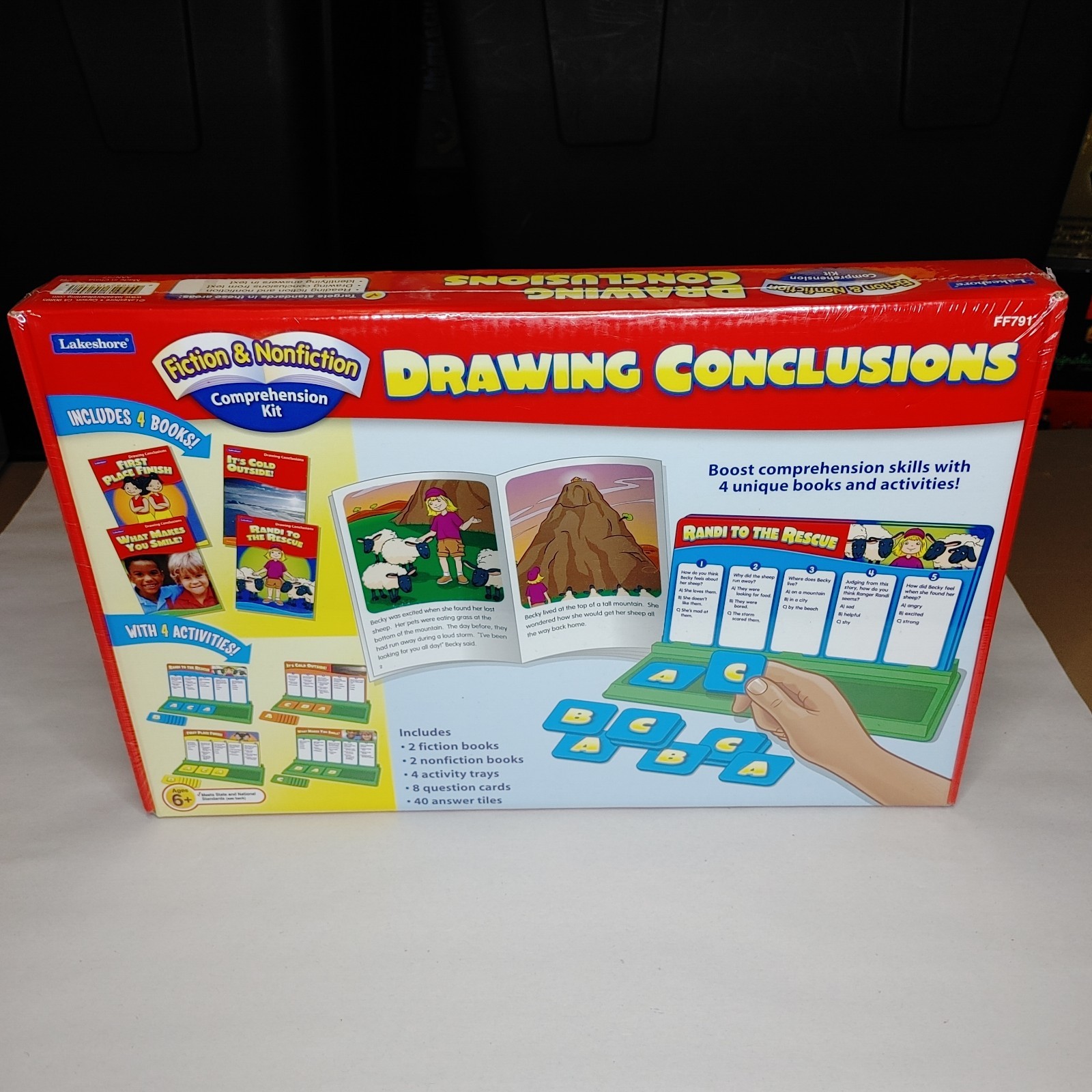 Lakeshore Fiction & Nonfiction Comprehension Kit Drawing Conclusions (Box Ware)
