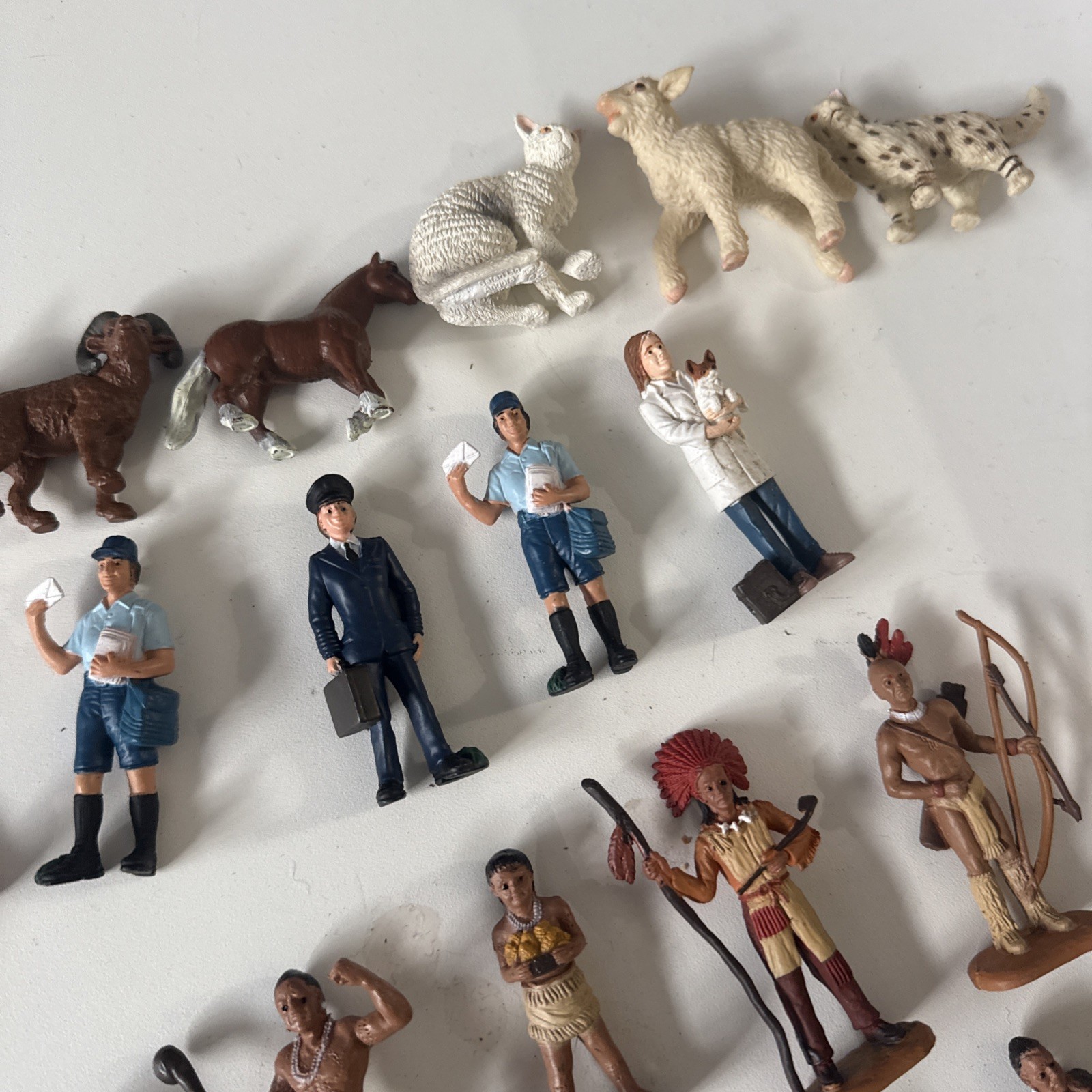 Lot Of 75 Individual Safari Ltd Good Luck Minis (Mini Animals, People)