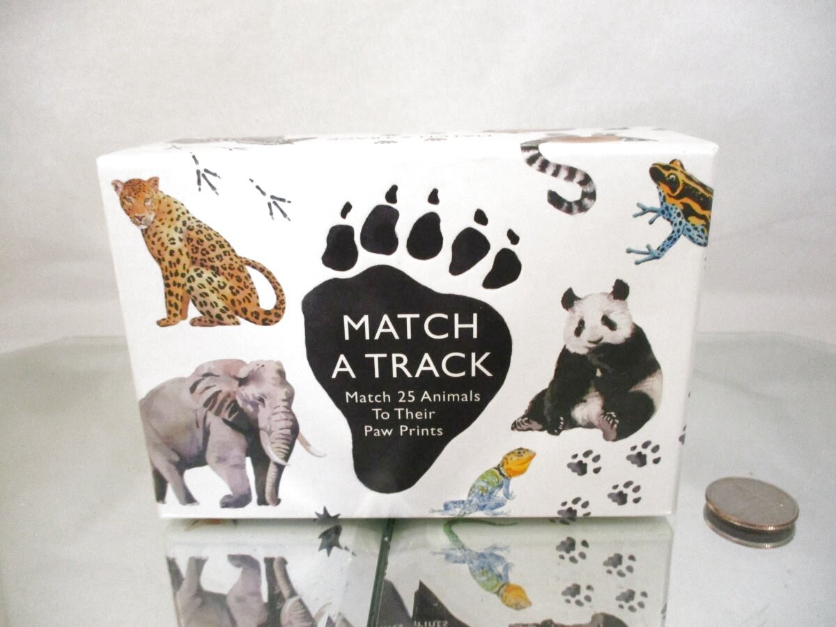 2017 Complete Match A Track 25 Animals Paw Prints Laurence King Pub Game Flash C