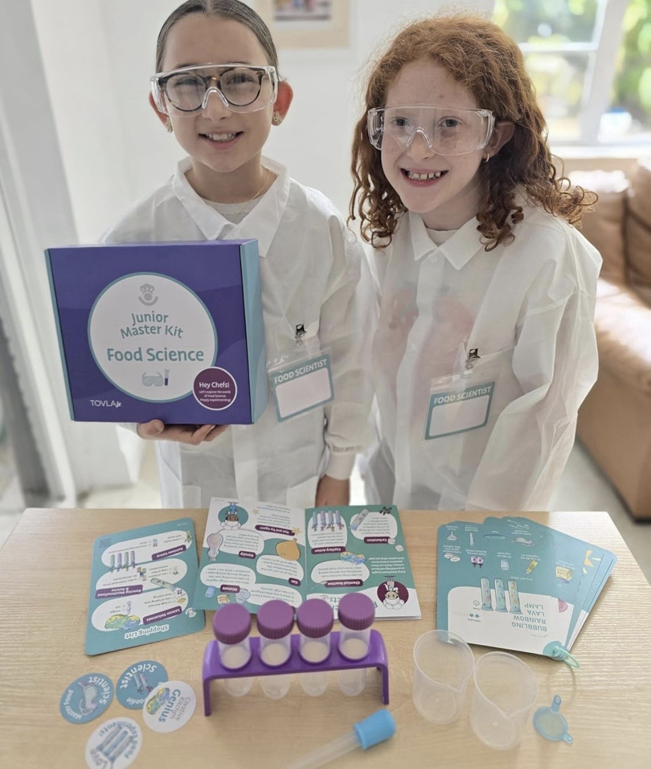 Tovla Jr. My First Food Science Kit Edible Slime & Fun Experiments Free Shipping