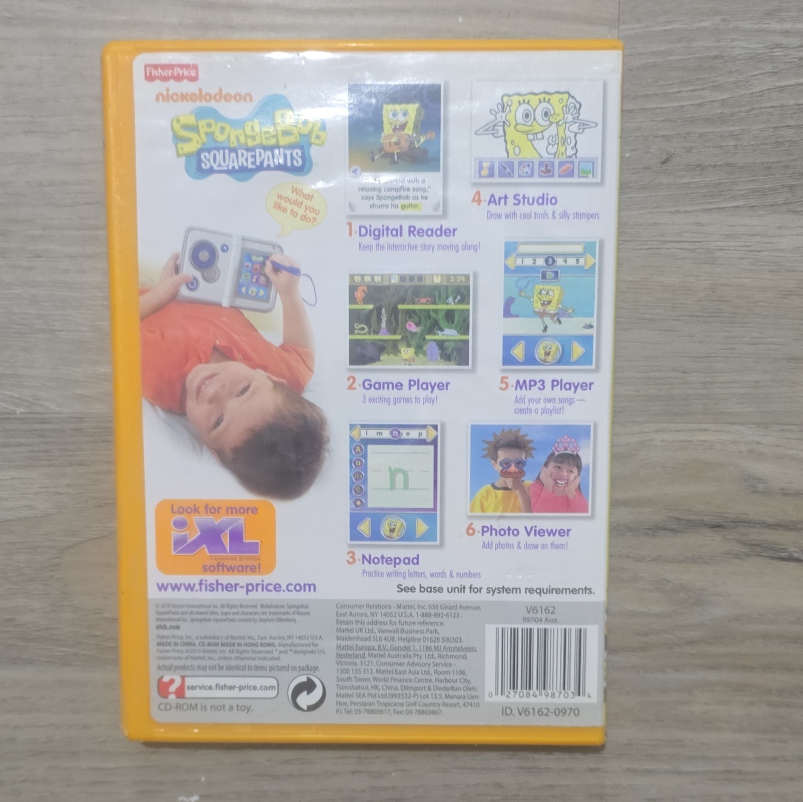 Fisher-Price iXL SpongeBob SquarePants Reading/Phonics Disc v2.0