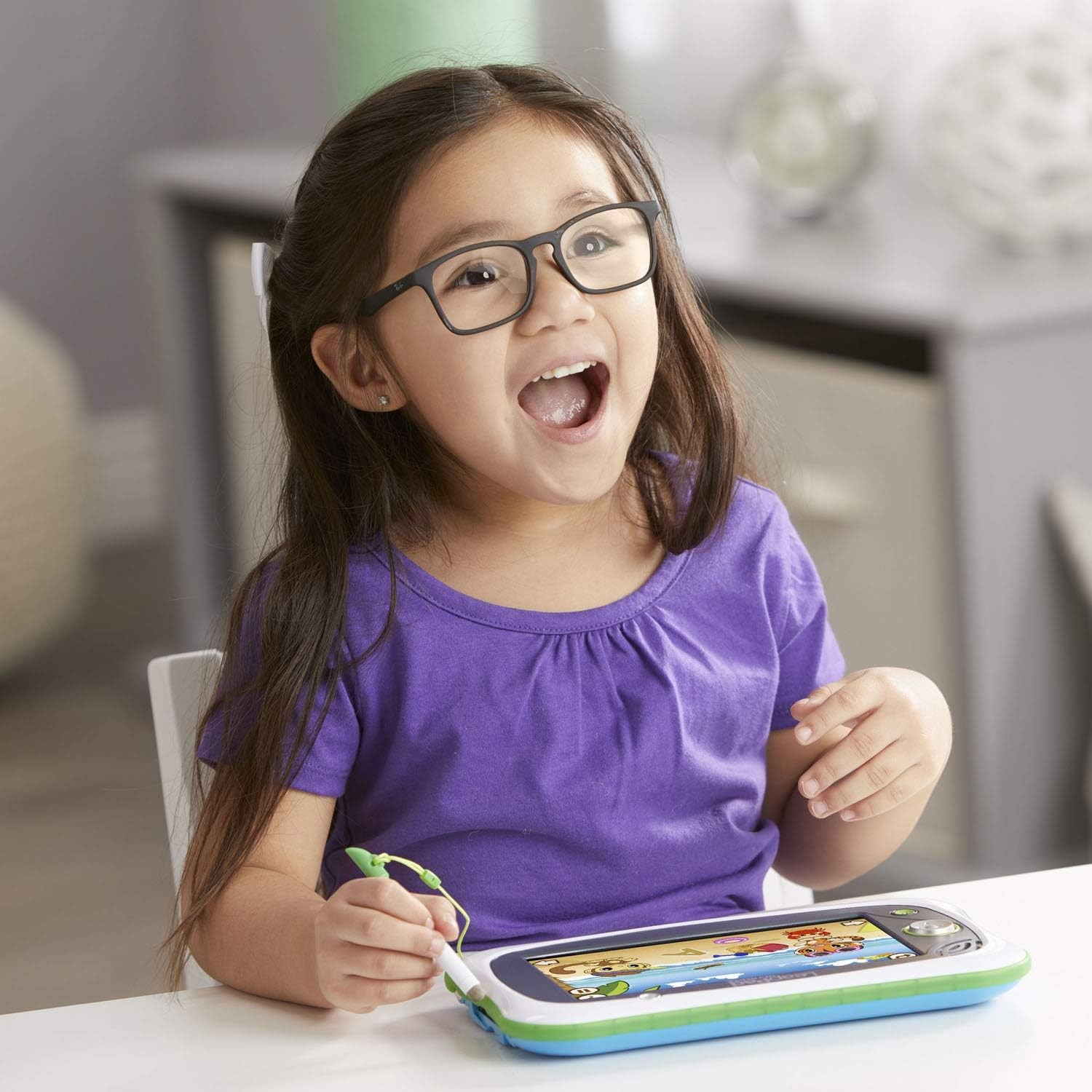LeapFrog LeapPad Ultimate Get Ready for School Tablet, Green (English Version),