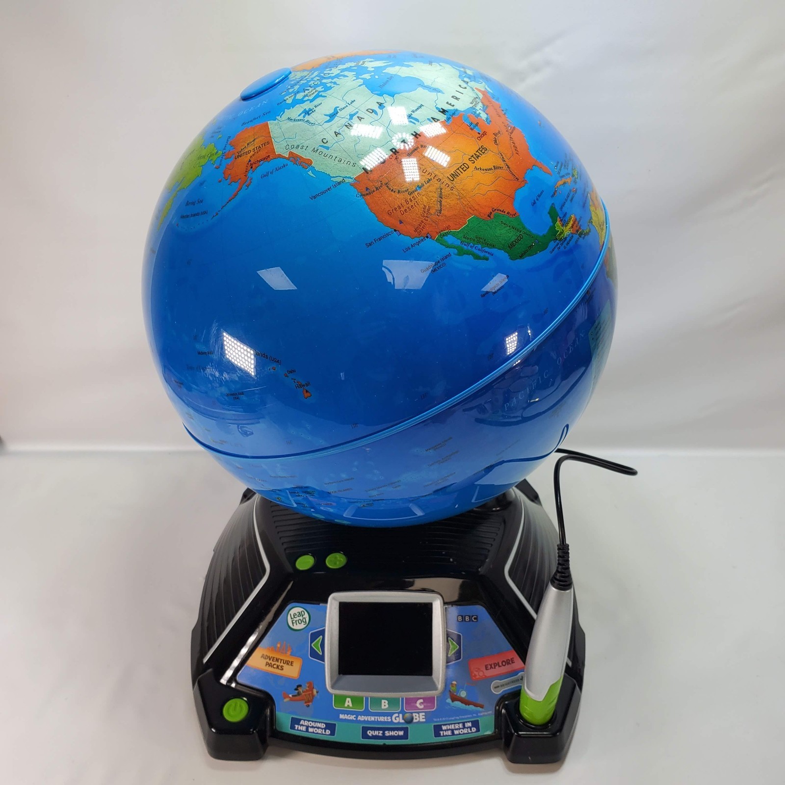 LeapFrog Magic Adventures Globe 2.8″ Video Screen BBC Videos & Games Working