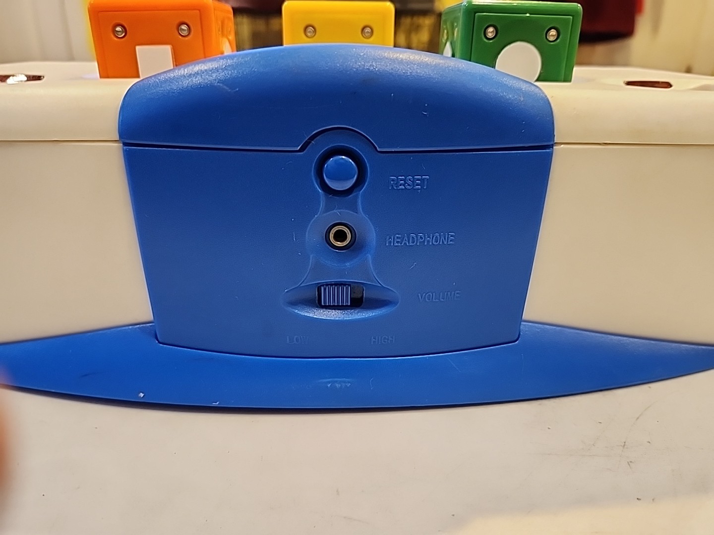 1998 Neurosmith Music Block Player With Three Blocks READ